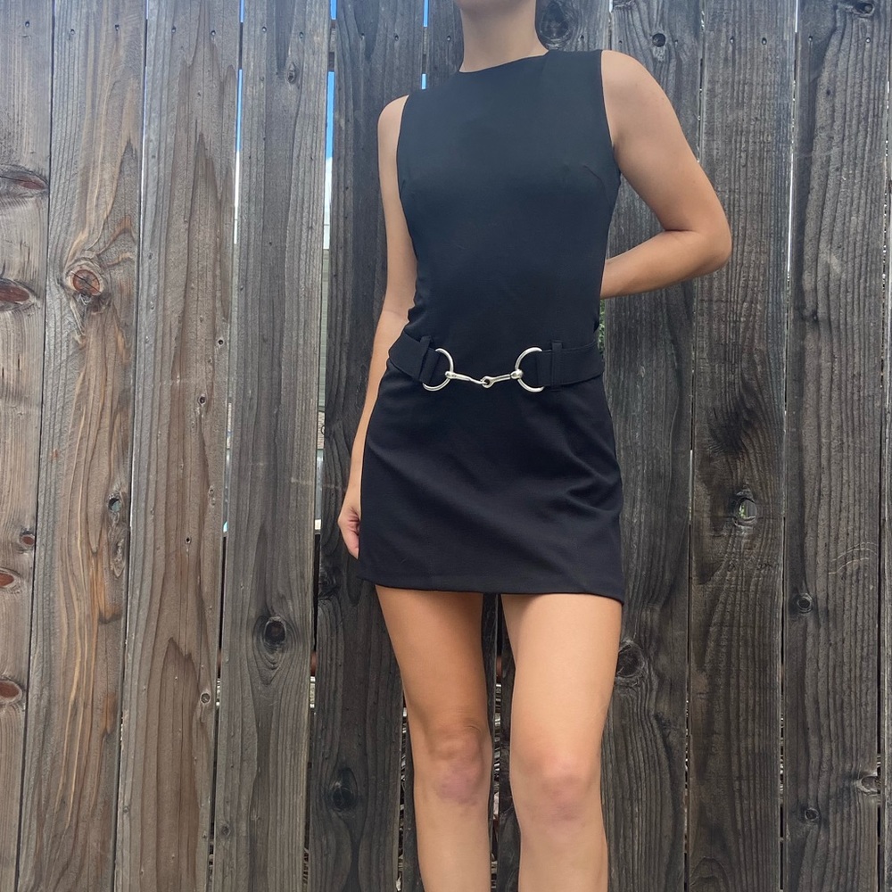 Vintage mod style mini dress